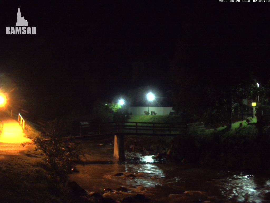 Archiv Foto Webcam Malerwinkel in Ramsau bei Berchtesgaden - Ortskirche St. Sebastian