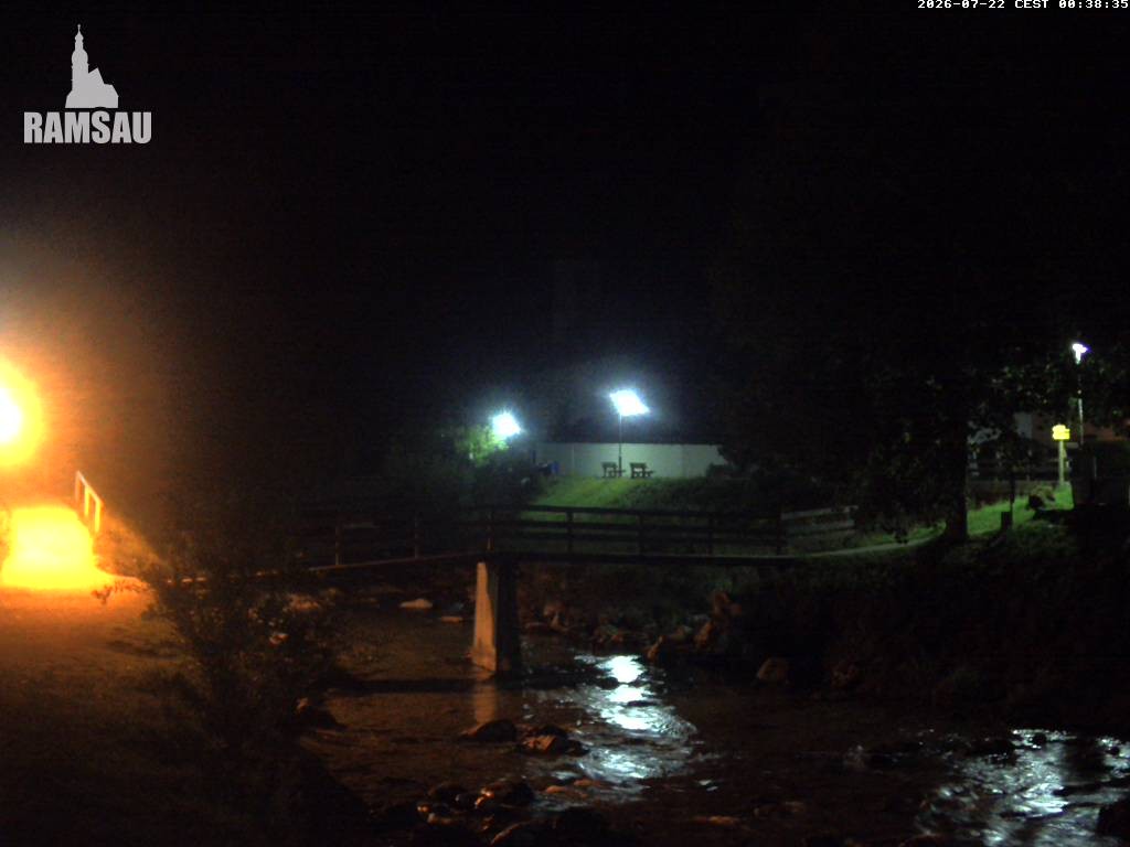 Archived image Webcam Ramsau - Berchtesgaden - St. Sebastian Church
