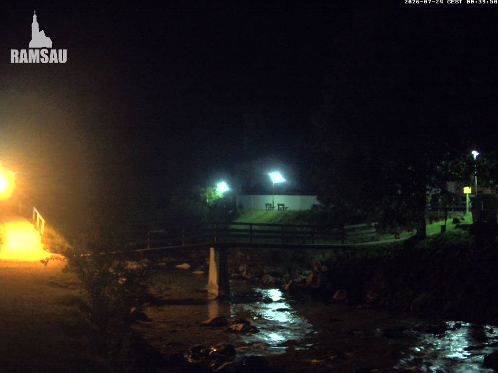 Archived image Webcam Ramsau - Berchtesgaden - St. Sebastian Church