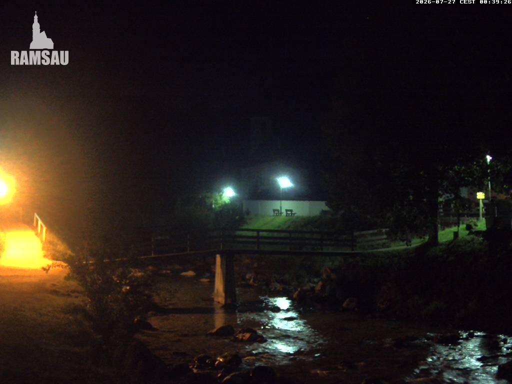 Archived image Webcam Ramsau - Berchtesgaden - St. Sebastian Church