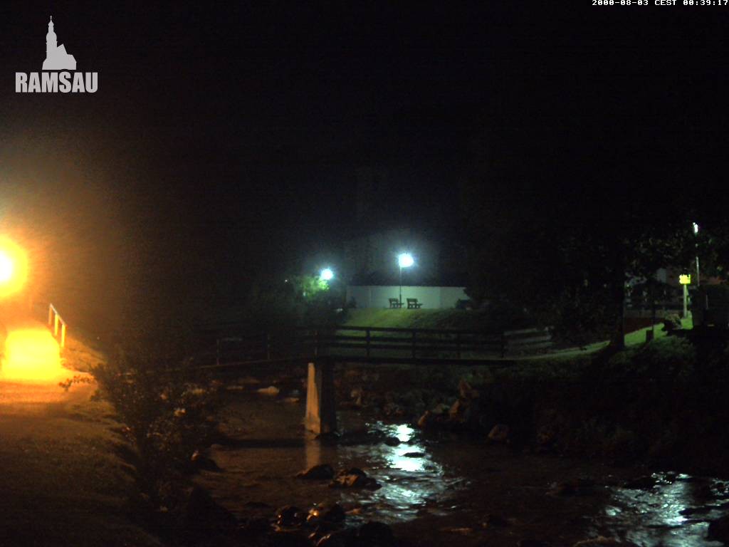 Archiv Foto Webcam Malerwinkel in Ramsau bei Berchtesgaden - Ortskirche St. Sebastian