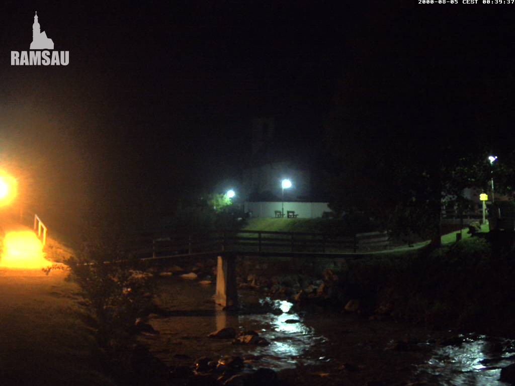 Archived image Webcam Ramsau - Berchtesgaden - St. Sebastian Church