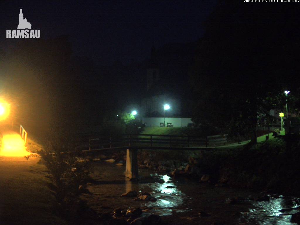 Archived image Webcam Ramsau - Berchtesgaden - St. Sebastian Church