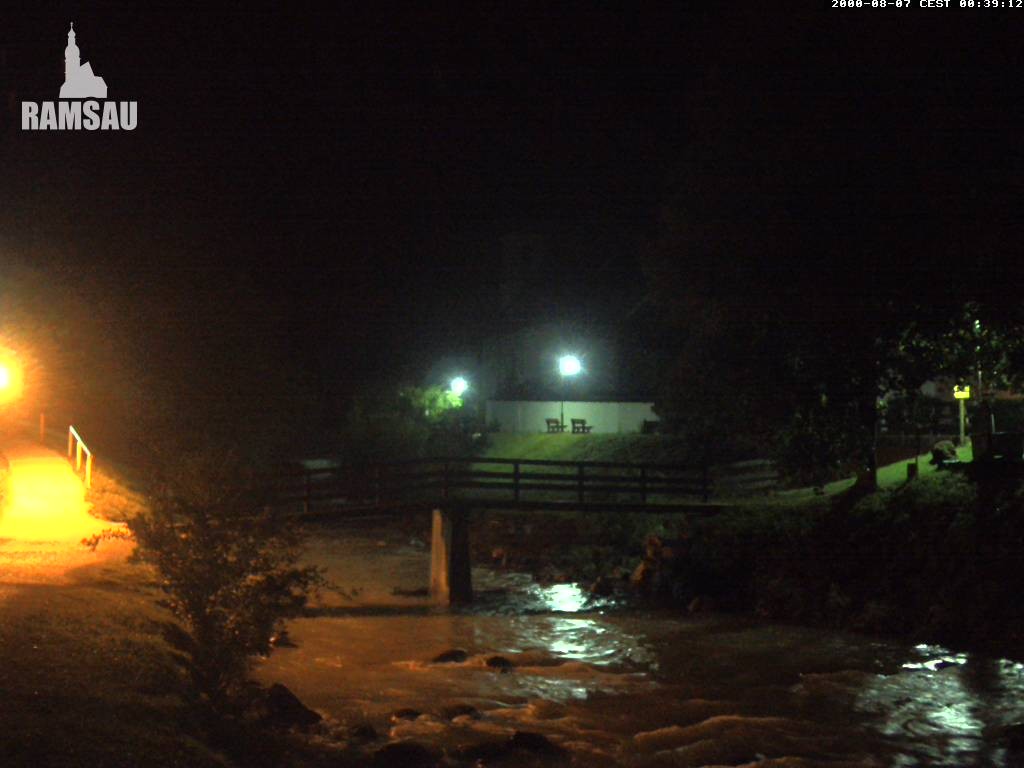 Archiv Foto Webcam Malerwinkel in Ramsau bei Berchtesgaden - Ortskirche St. Sebastian