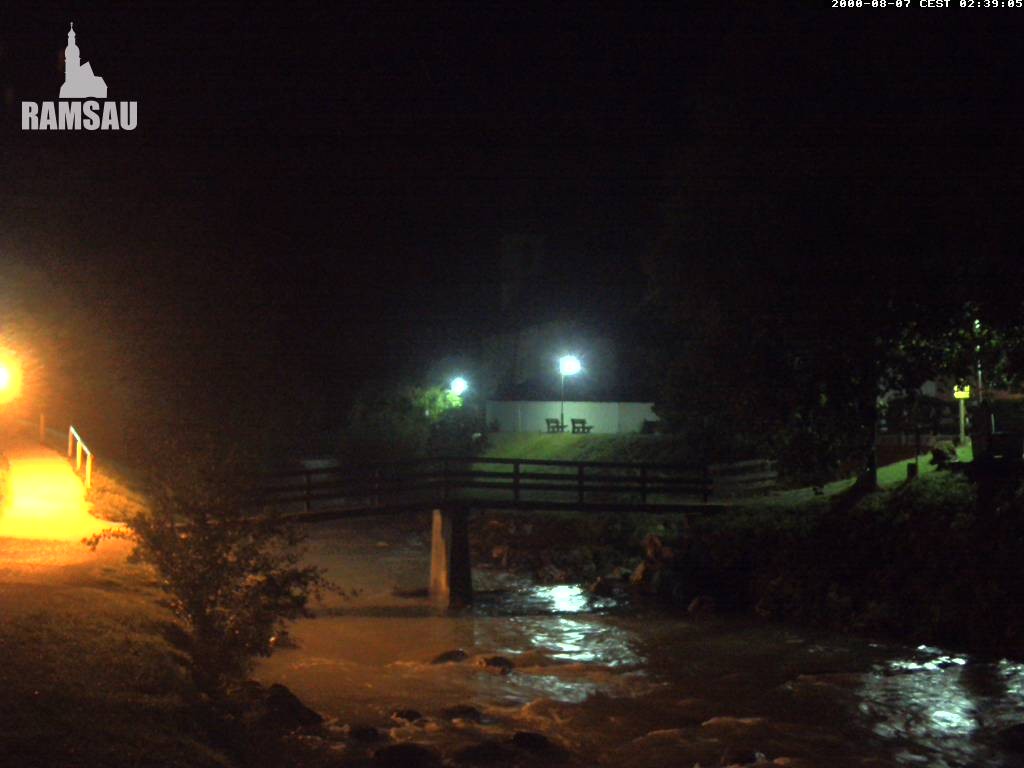 Archiv Foto Webcam Malerwinkel in Ramsau bei Berchtesgaden - Ortskirche St. Sebastian