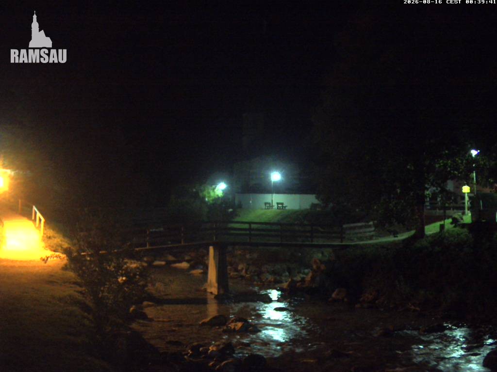 Archiv Foto Webcam Malerwinkel in Ramsau bei Berchtesgaden - Ortskirche St. Sebastian