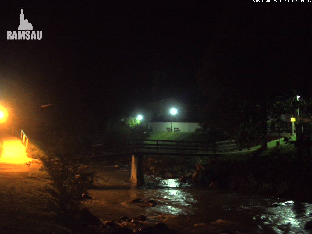 Archiv Foto Webcam Malerwinkel in Ramsau bei Berchtesgaden - Ortskirche St. Sebastian