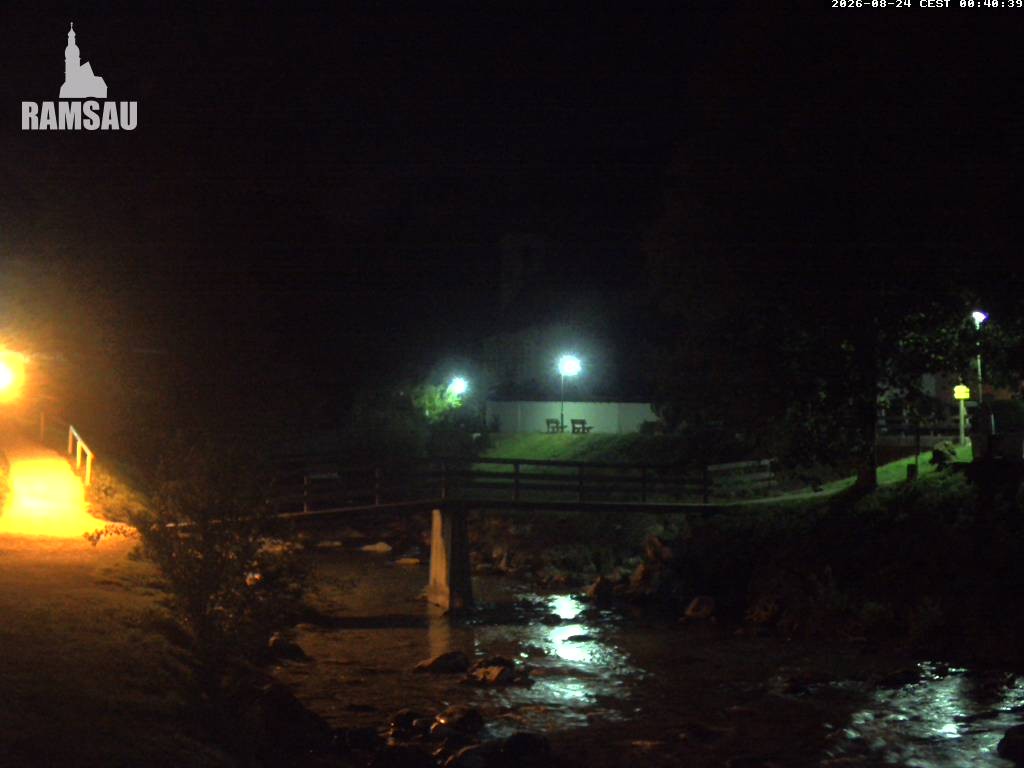 Archived image Webcam Ramsau - Berchtesgaden - St. Sebastian Church