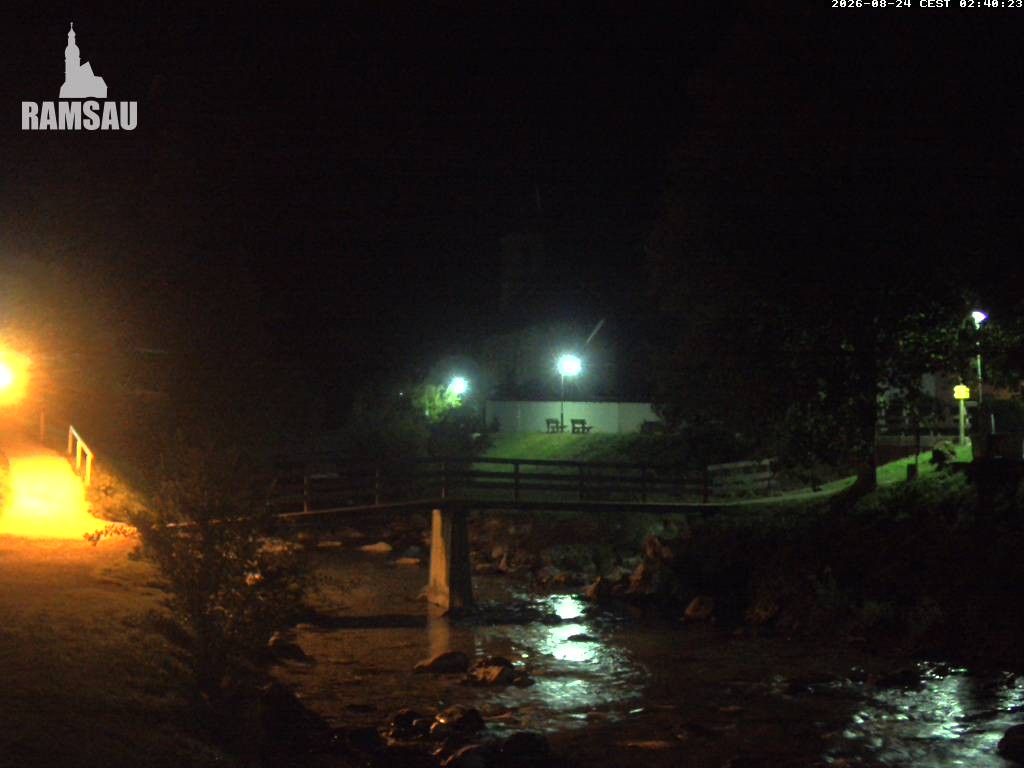 Archived image Webcam Ramsau - Berchtesgaden - St. Sebastian Church