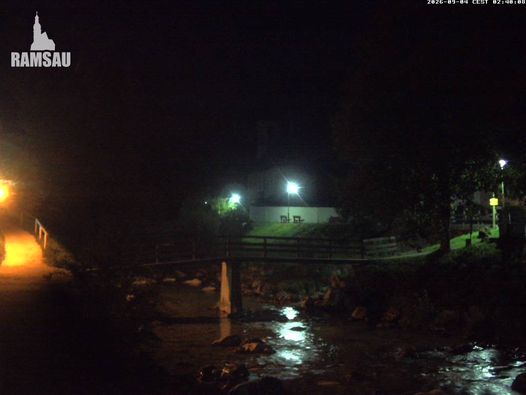 Archived image Webcam Ramsau - Berchtesgaden - St. Sebastian Church