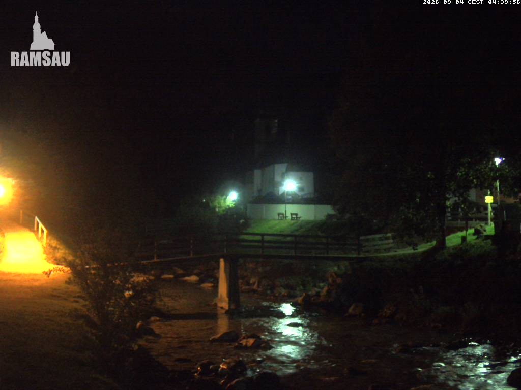 Archived image Webcam Ramsau - Berchtesgaden - St. Sebastian Church