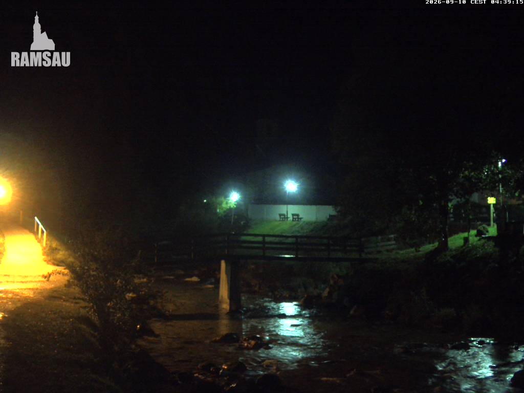 Archived image Webcam Ramsau - Berchtesgaden - St. Sebastian Church
