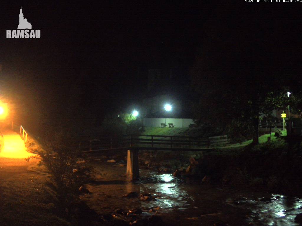 Archived image Webcam Ramsau - Berchtesgaden - St. Sebastian Church