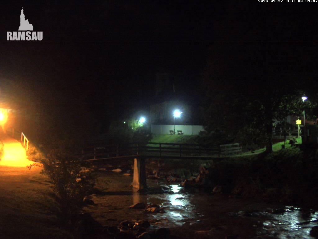 Archived image Webcam Ramsau - Berchtesgaden - St. Sebastian Church