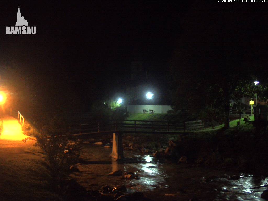 Archived image Webcam Ramsau - Berchtesgaden - St. Sebastian Church