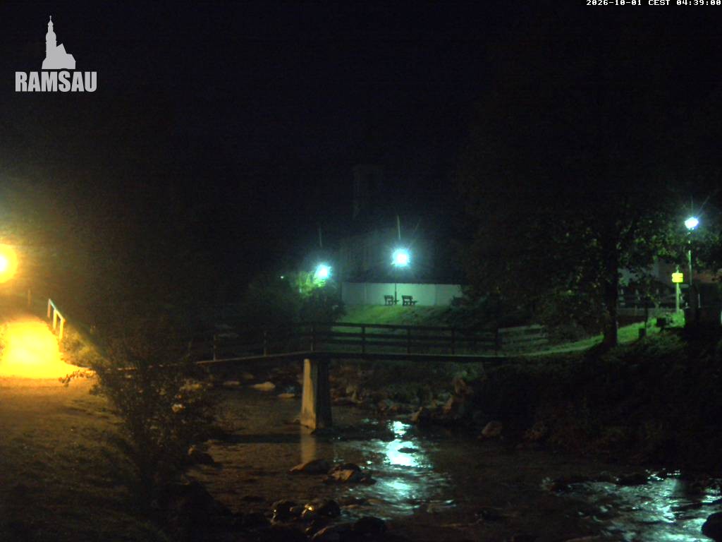 Archived image Webcam Ramsau - Berchtesgaden - St. Sebastian Church