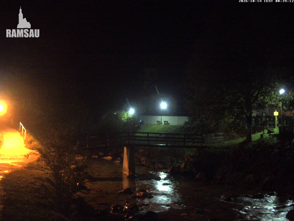 Archiv Foto Webcam Malerwinkel in Ramsau bei Berchtesgaden - Ortskirche St. Sebastian