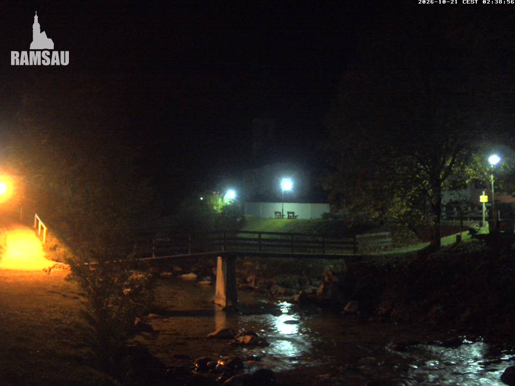 Archived image Webcam Ramsau - Berchtesgaden - St. Sebastian Church