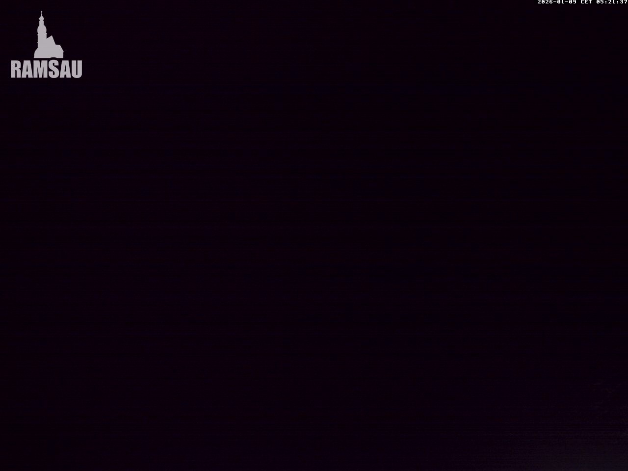 Archived image Webcam View to lake Hintersee