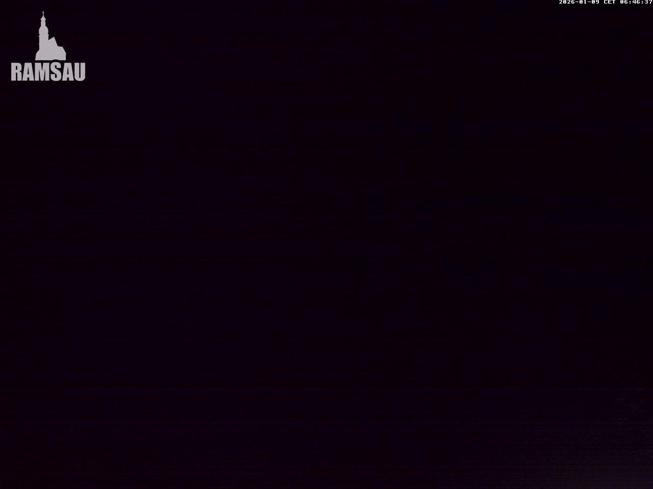 Archived image Webcam View to lake Hintersee