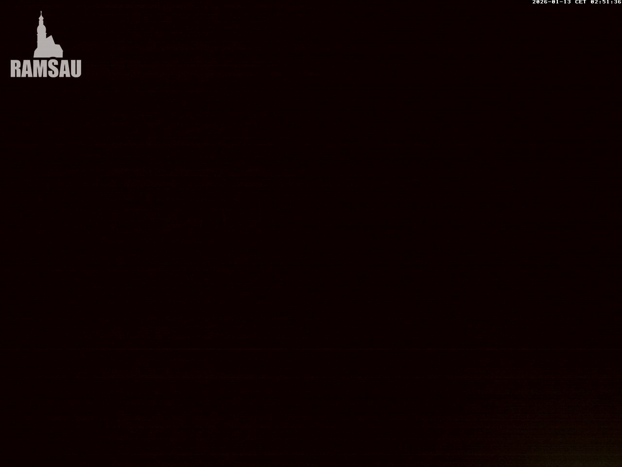 Archived image Webcam View to lake Hintersee