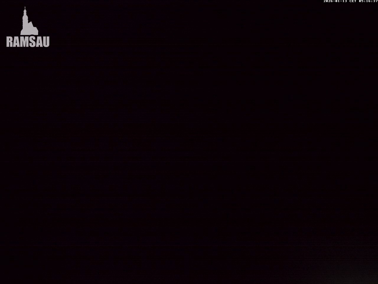 Archived image Webcam View to lake Hintersee