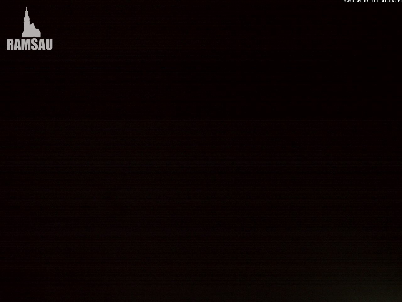 Archived image Webcam View to lake Hintersee