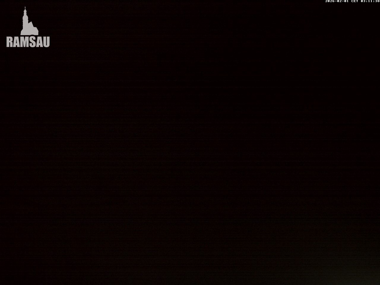 Archived image Webcam View to lake Hintersee