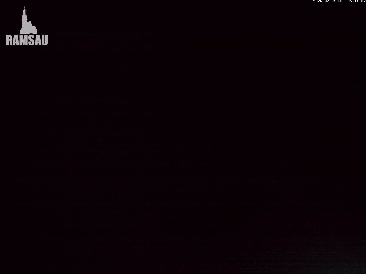 Archived image Webcam View to lake Hintersee