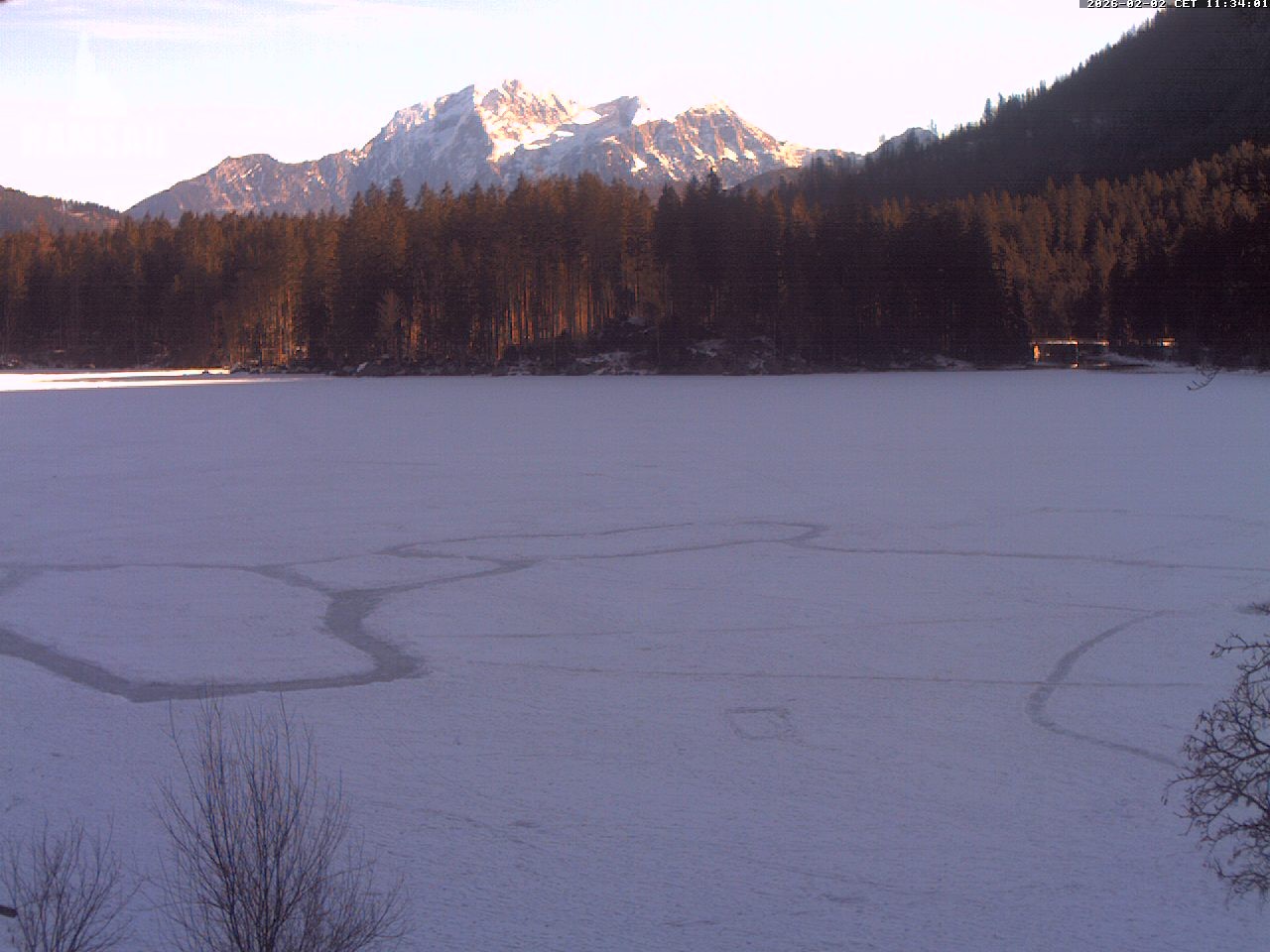 Archiv Foto Webcam Blick auf den Hintersee in Ramsau bei Berchtesgaden