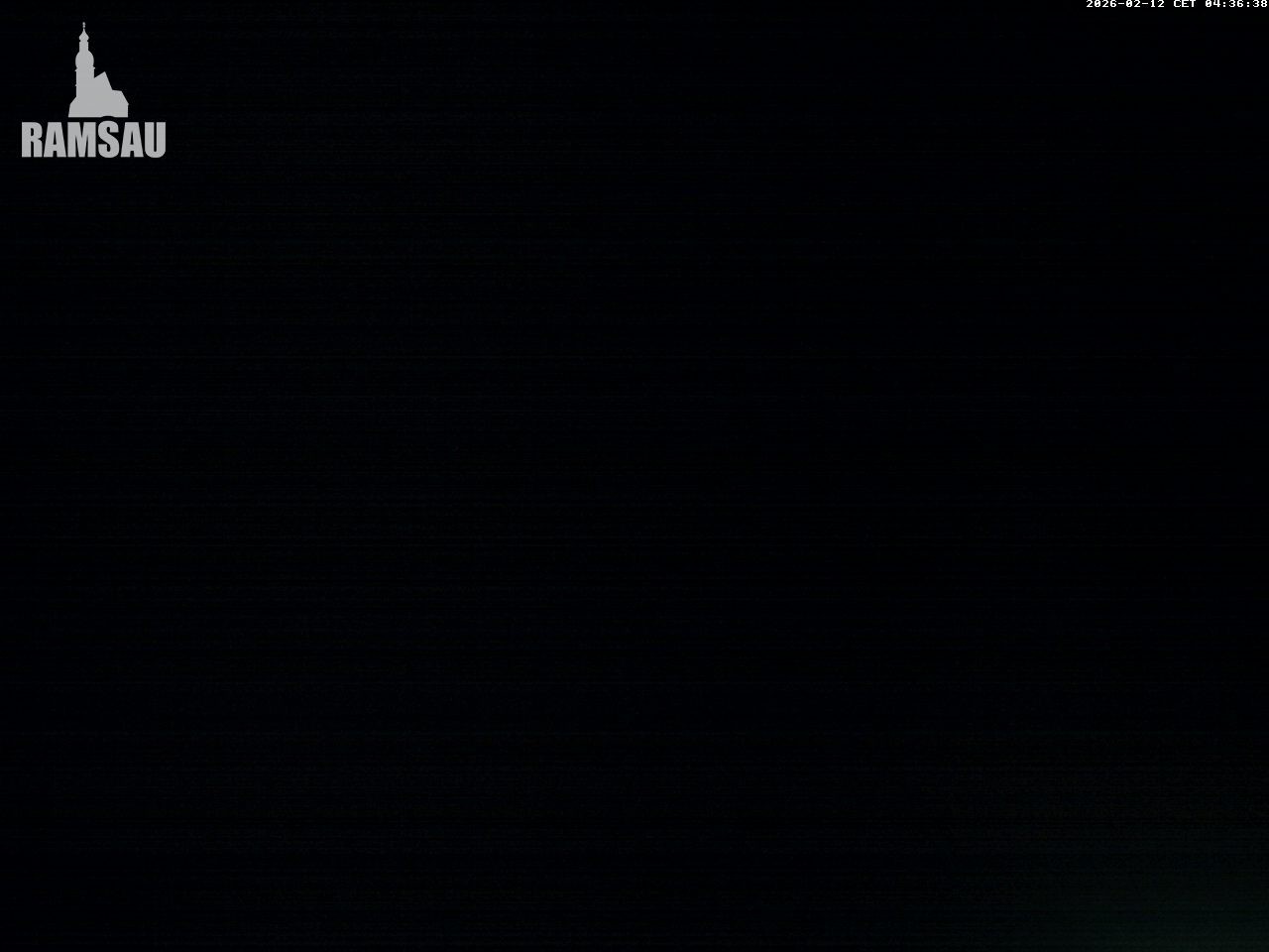 Archived image Webcam View to lake Hintersee