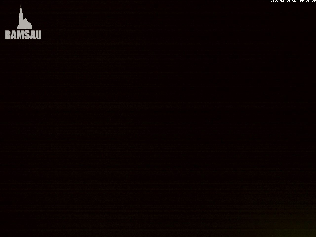 Archived image Webcam View to lake Hintersee