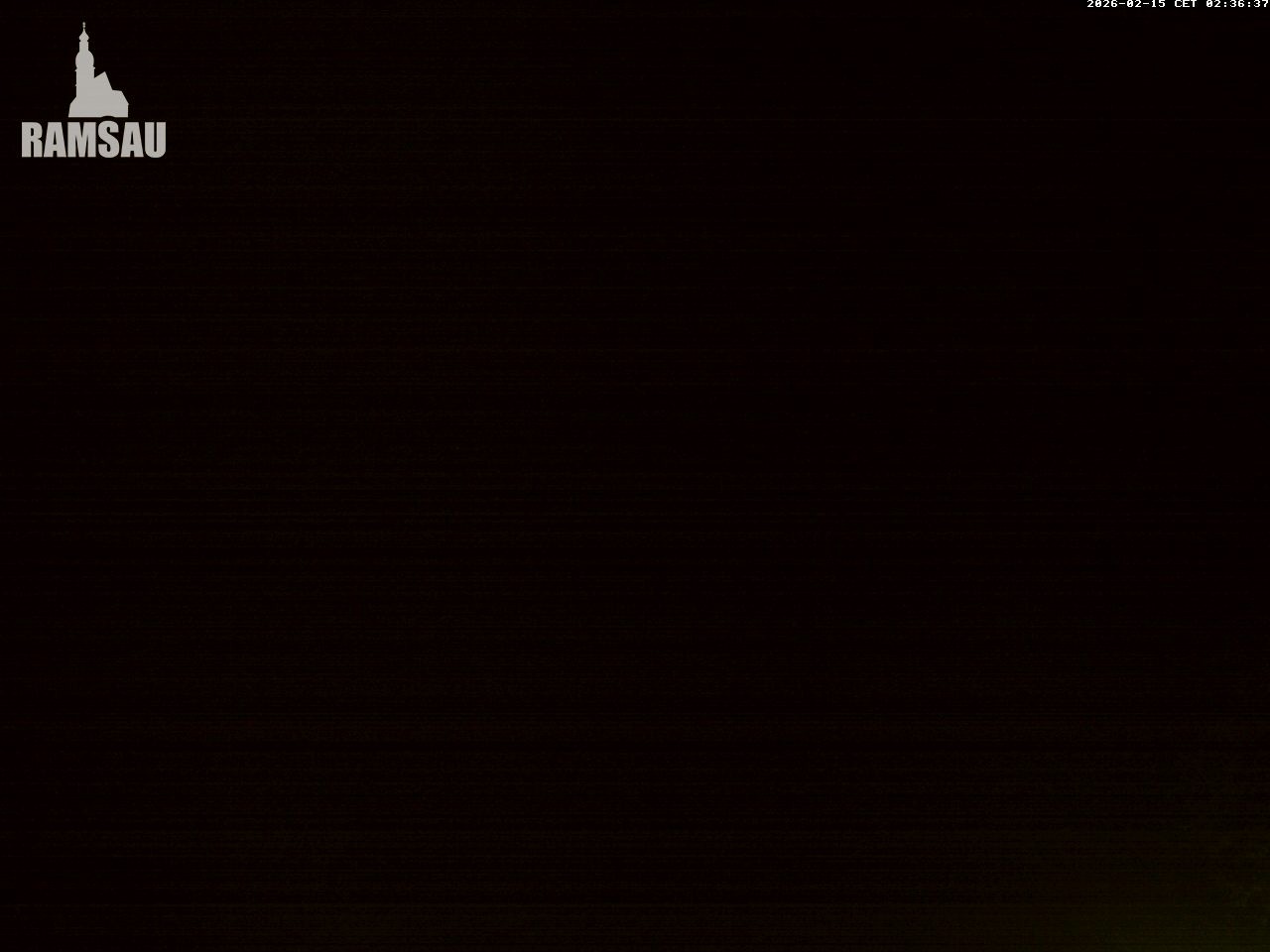 Archived image Webcam View to lake Hintersee