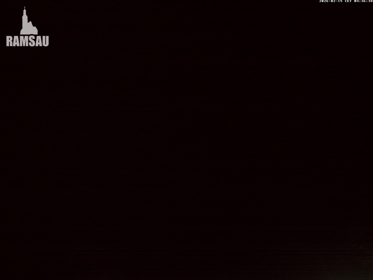 Archived image Webcam View to lake Hintersee