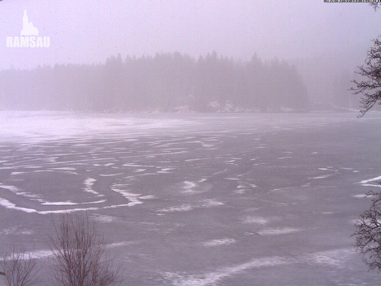 Archiv Foto Webcam Blick auf den Hintersee in Ramsau bei Berchtesgaden
