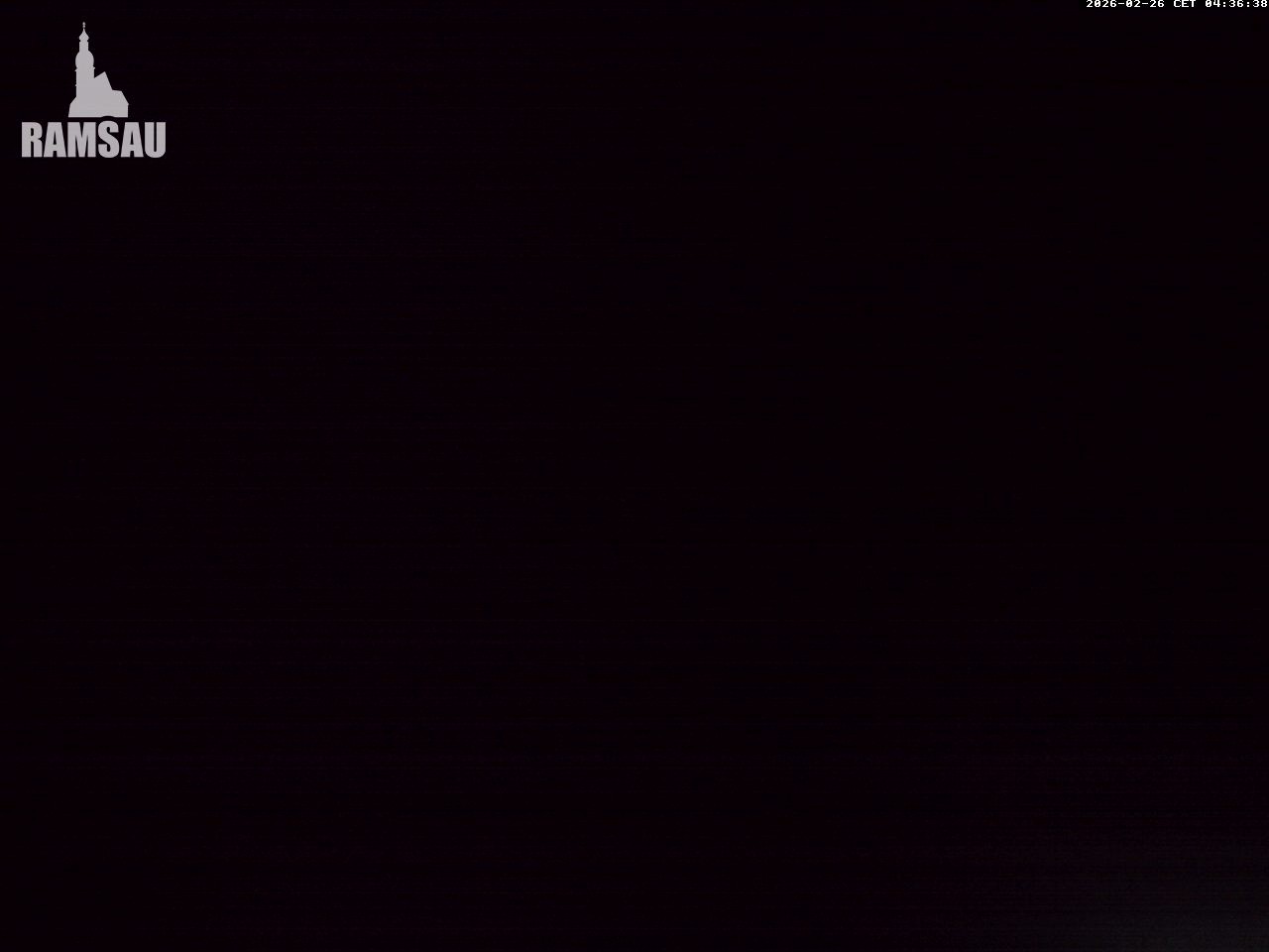 Archived image Webcam View to lake Hintersee