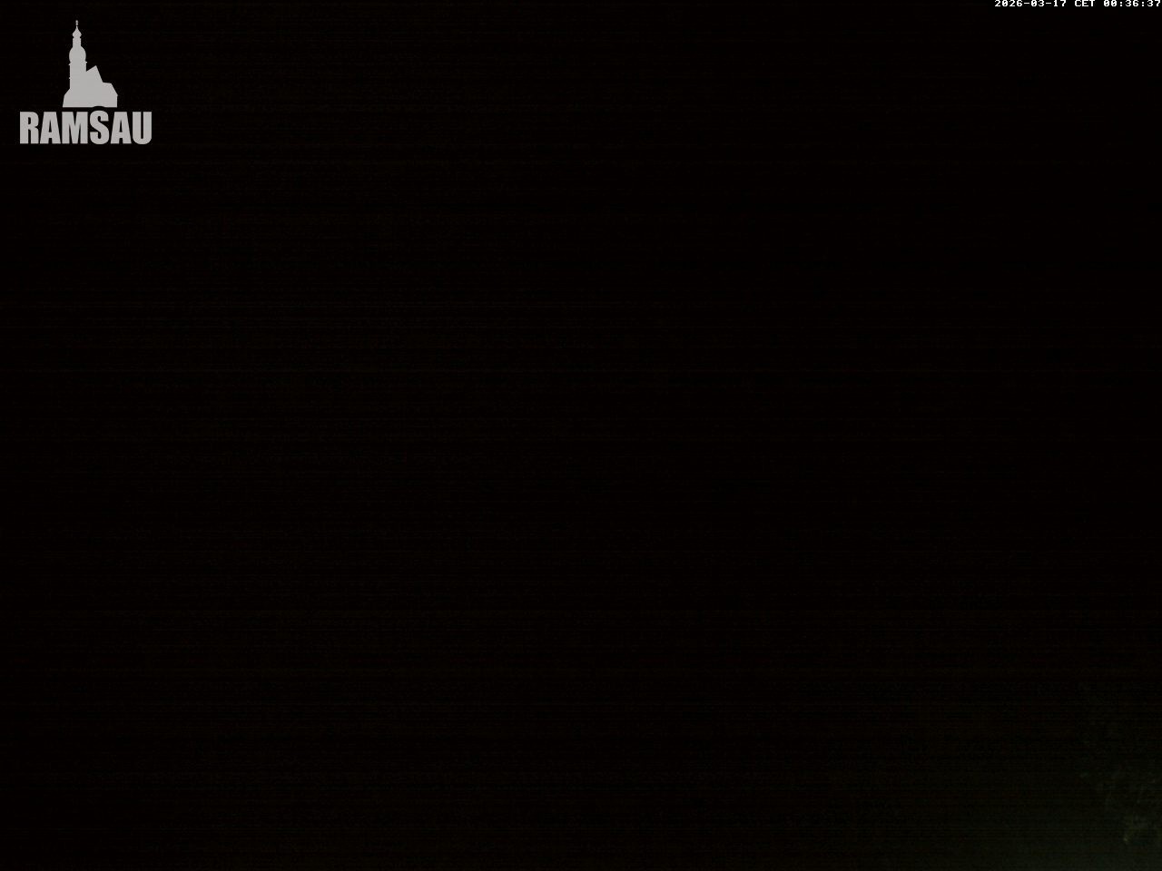 Archived image Webcam View to lake Hintersee