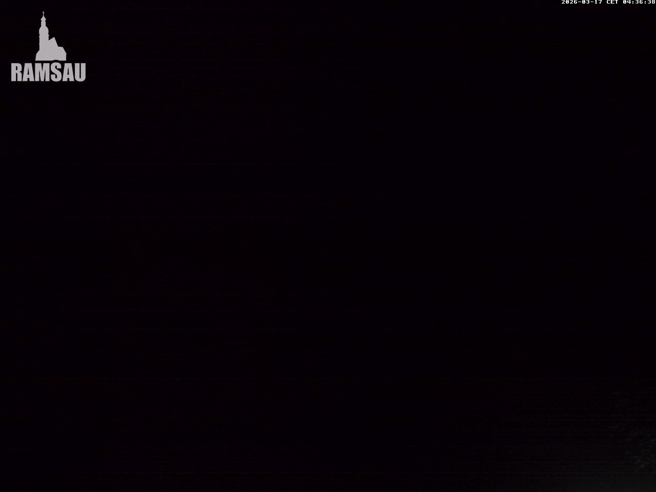 Archived image Webcam View to lake Hintersee