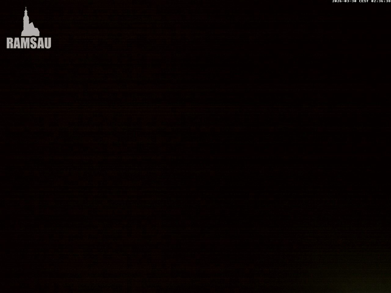 Archived image Webcam View to lake Hintersee