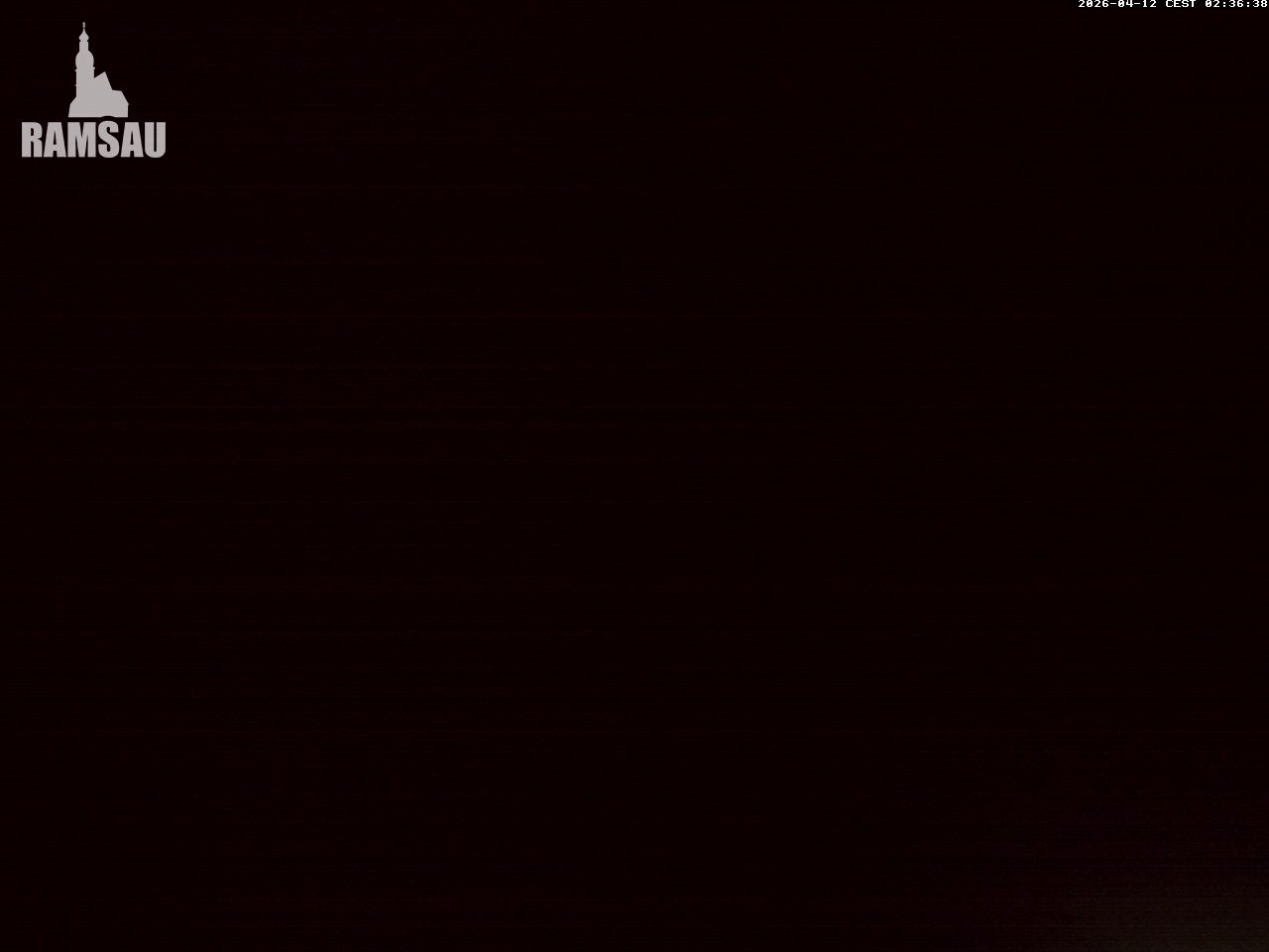 Archived image Webcam View to lake Hintersee