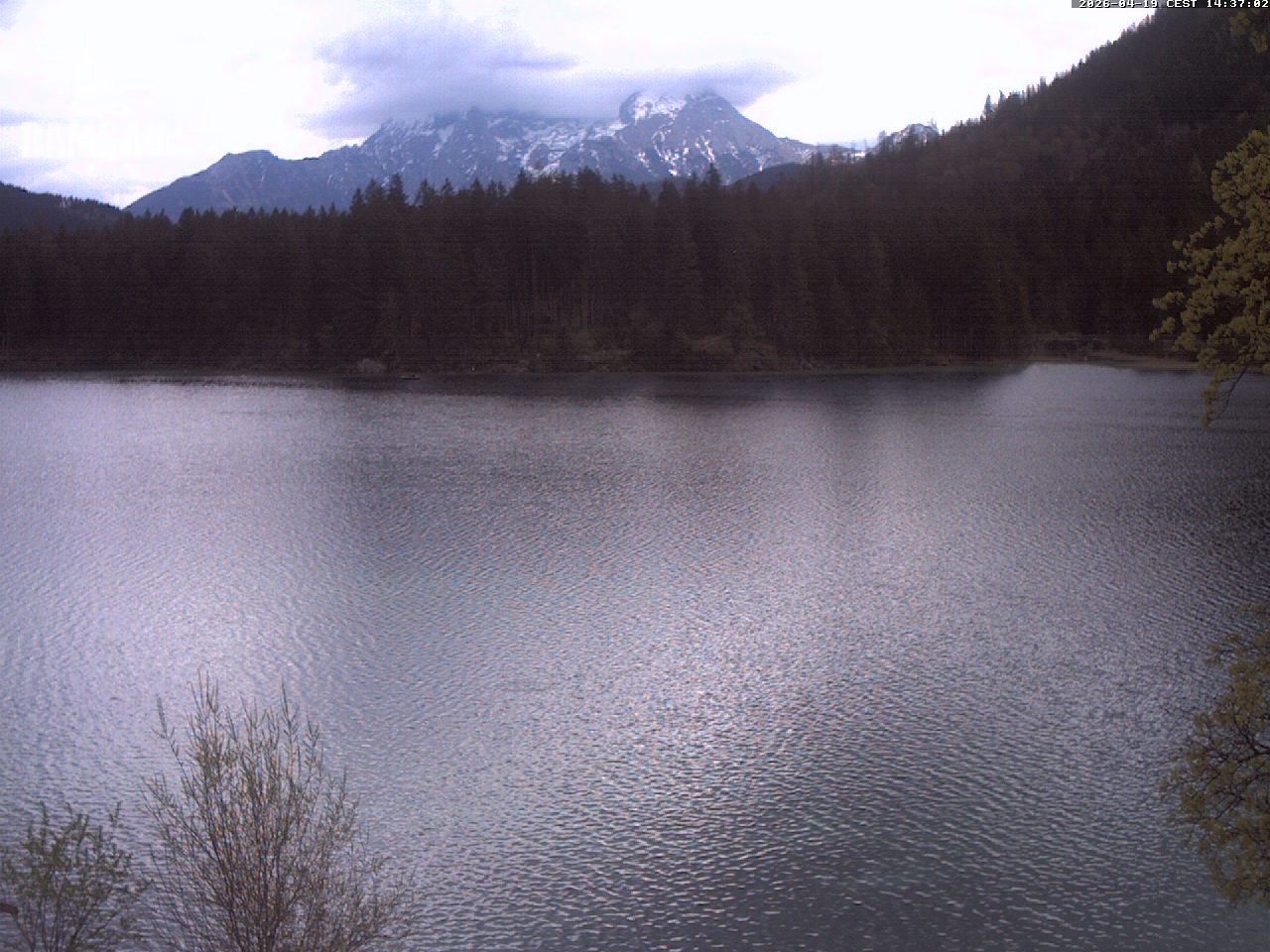 Archiv Foto Webcam Blick auf den Hintersee in Ramsau bei Berchtesgaden