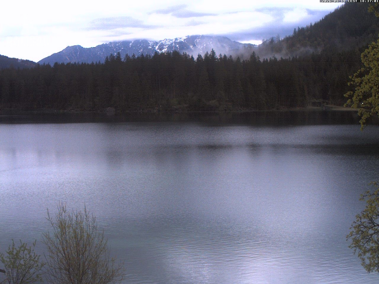 Archiv Foto Webcam Blick auf den Hintersee in Ramsau bei Berchtesgaden