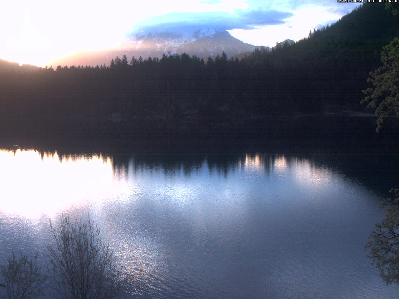 Archiv Foto Webcam Blick auf den Hintersee in Ramsau bei Berchtesgaden