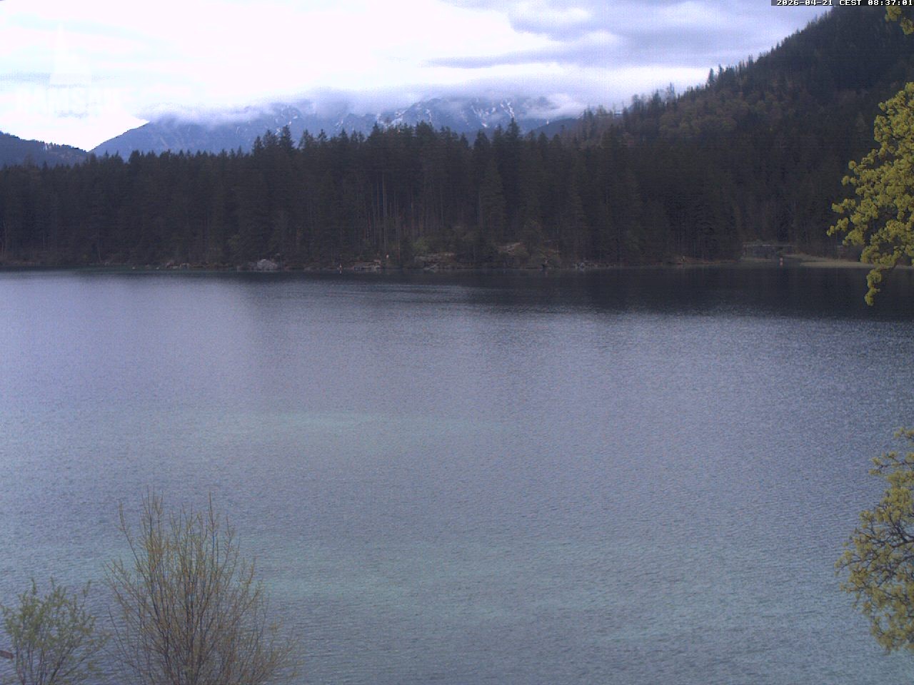Archiv Foto Webcam Blick auf den Hintersee in Ramsau bei Berchtesgaden