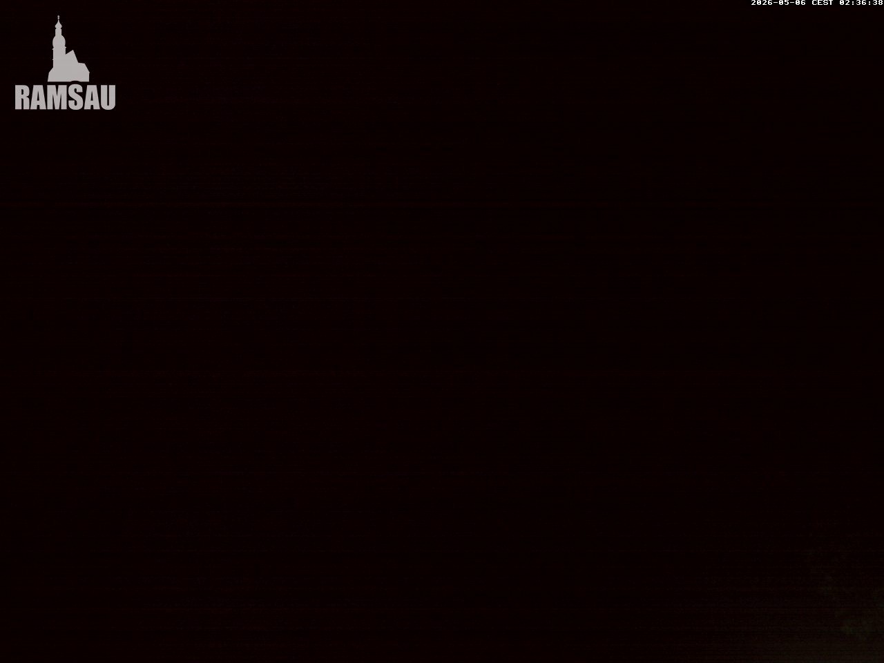 Archived image Webcam View to lake Hintersee