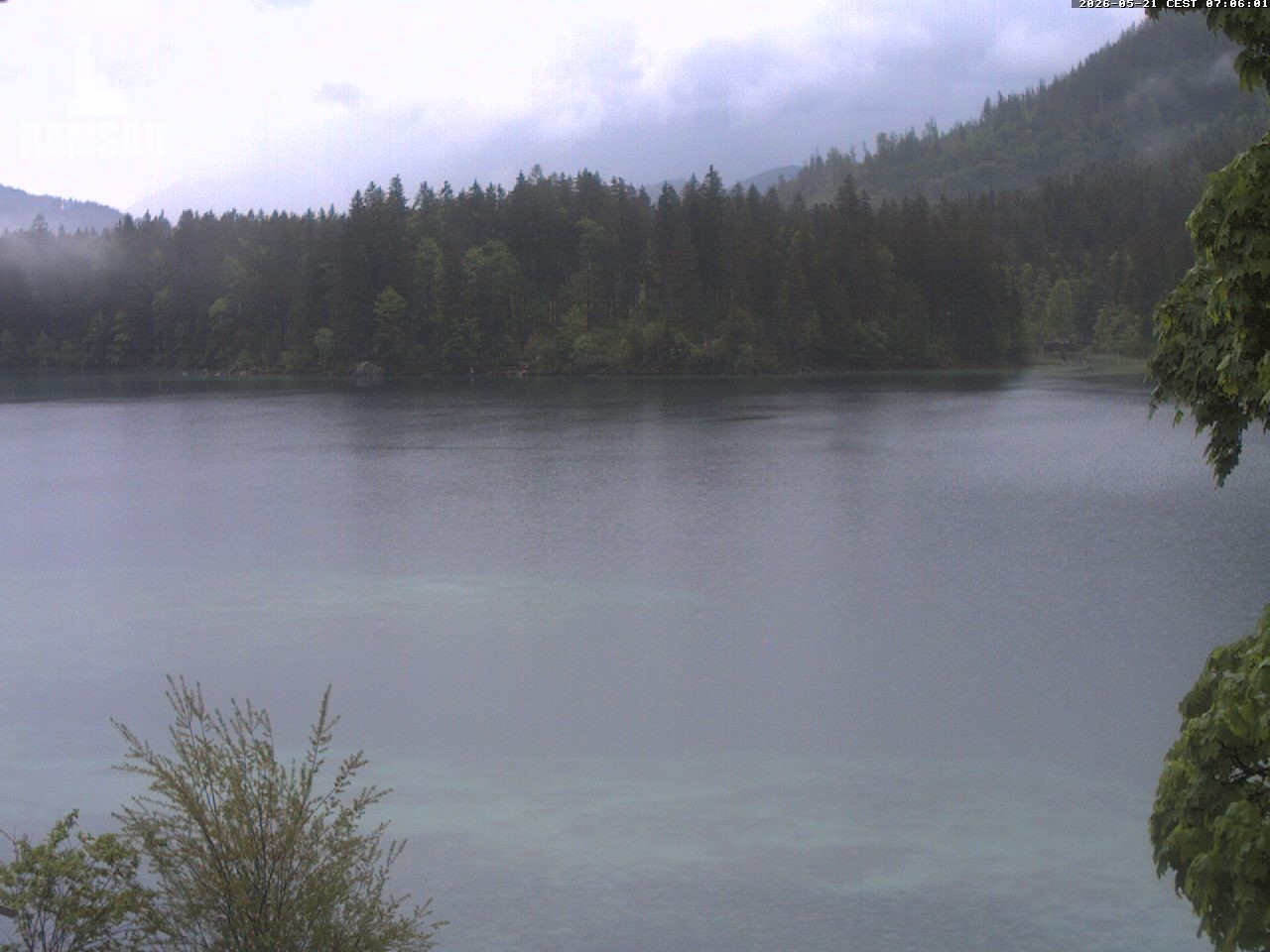 Archiv Foto Webcam Blick auf den Hintersee in Ramsau bei Berchtesgaden