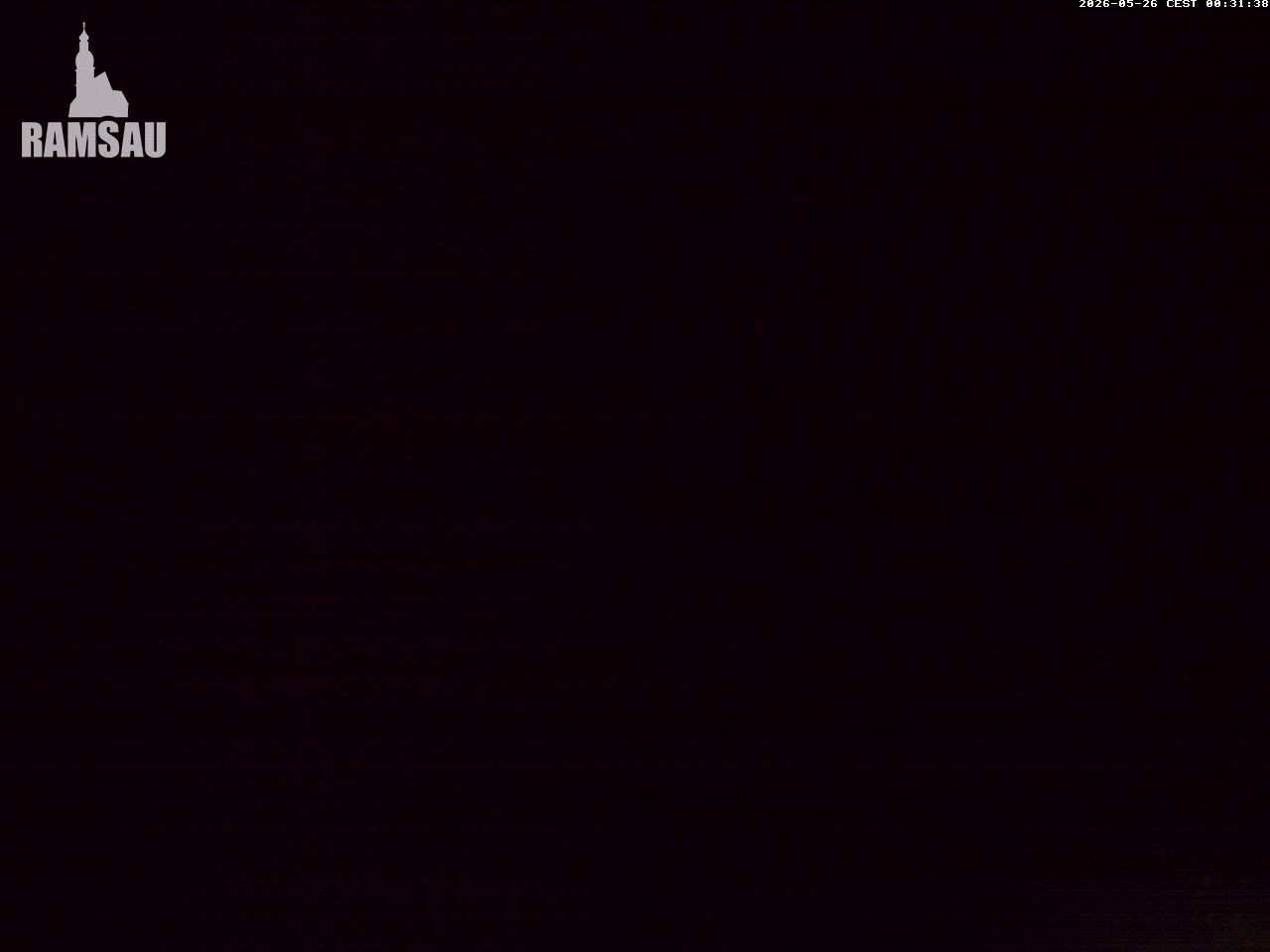 Archived image Webcam View to lake Hintersee