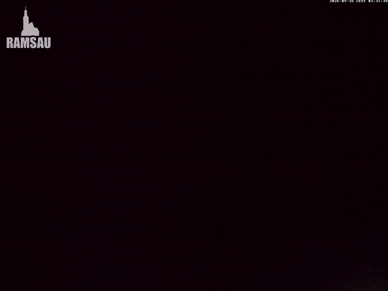 Archived image Webcam View to lake Hintersee