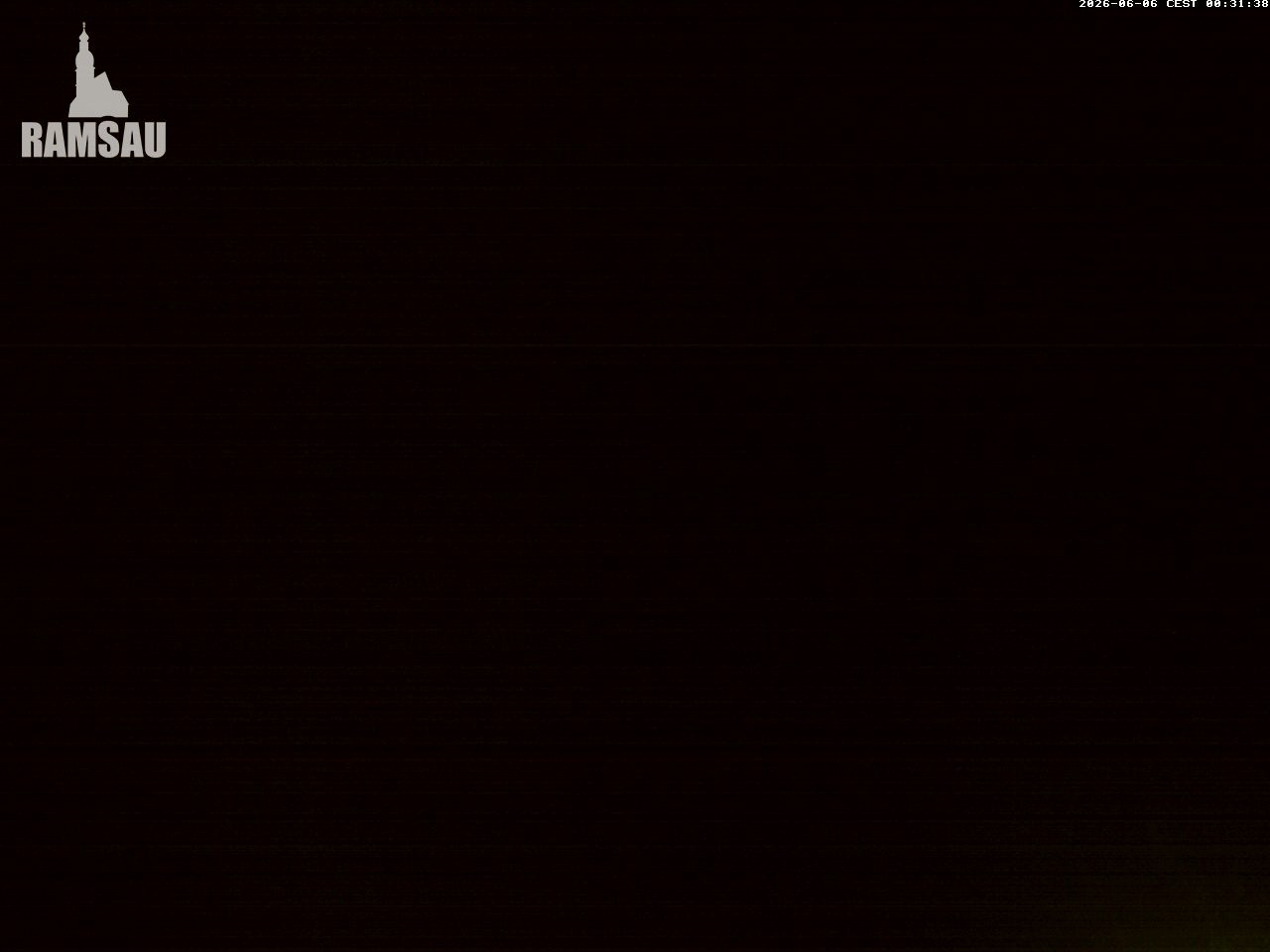 Archived image Webcam View to lake Hintersee