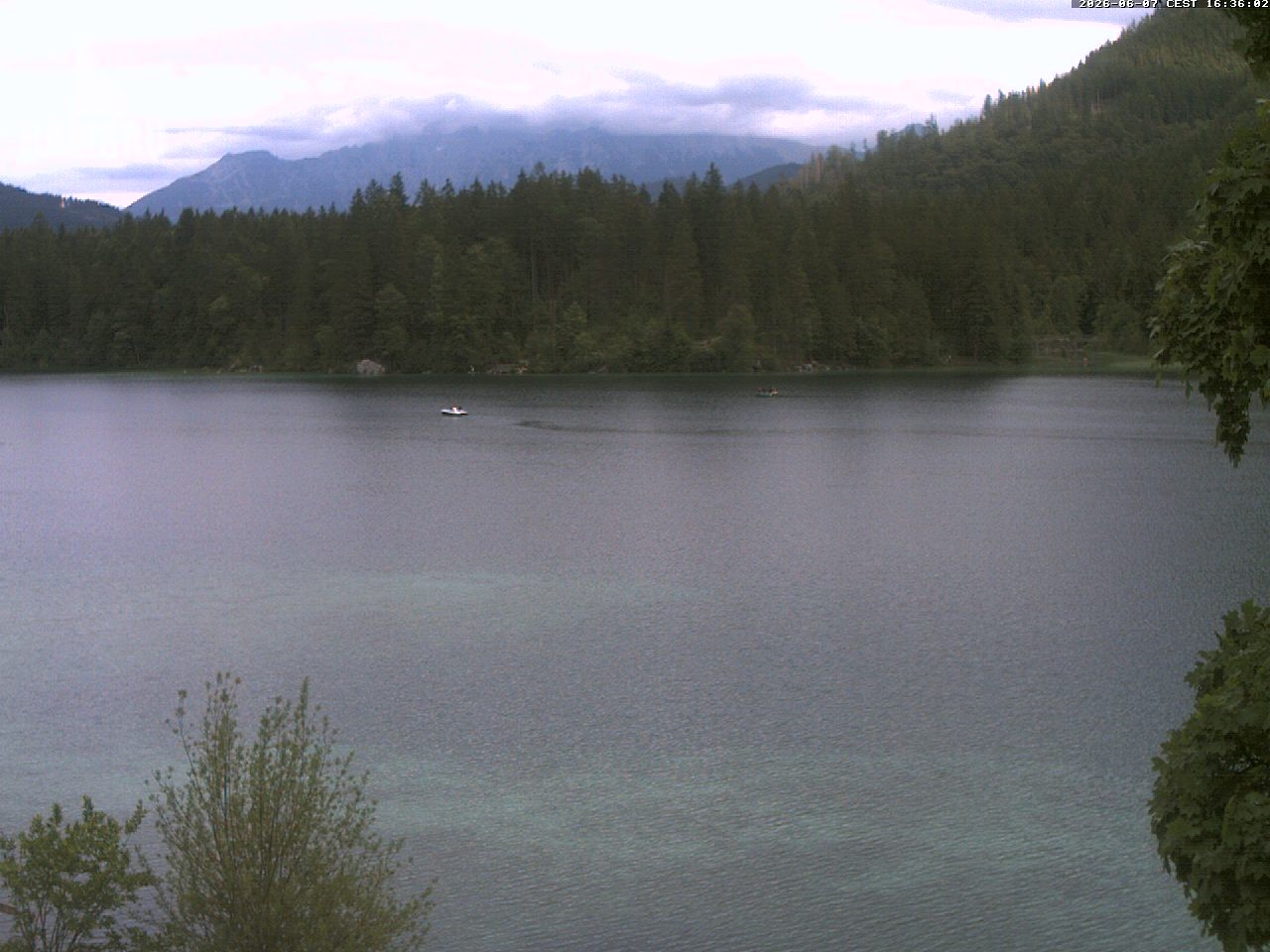 Archiv Foto Webcam Blick auf den Hintersee in Ramsau bei Berchtesgaden